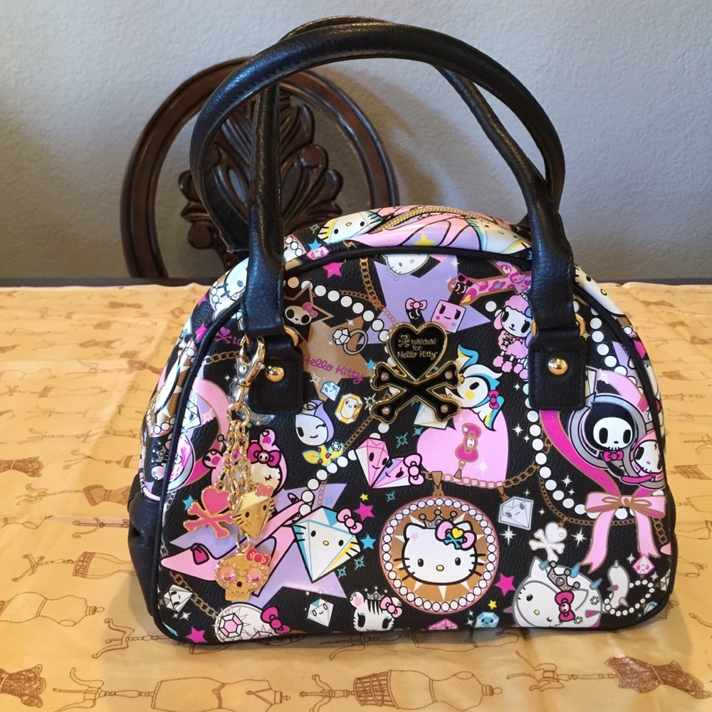 NWOT tokidoki hello kitty jewelry bowler